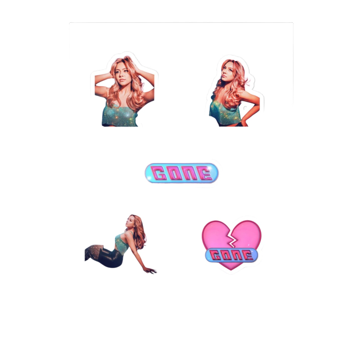 Gone Sticker Sheet